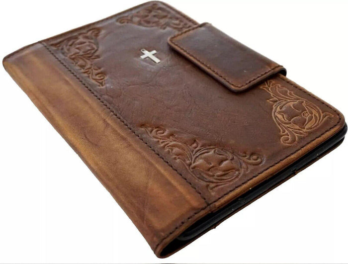 Vintage Leather iPad Mini Case: Magnetic Wallet Cover