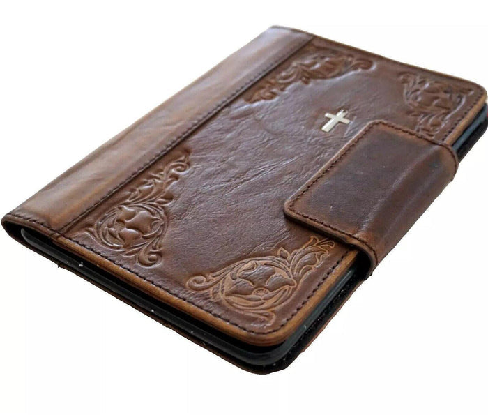 Vintage Leather iPad Mini Case: Magnetic Wallet Cover