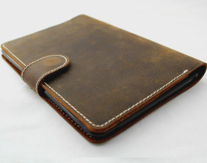 Vintage Leather iPad Mini Case: Magnetic Wallet