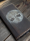 Vintage Leather iPhone 17 Wallet Case: Book Style, Card Slots