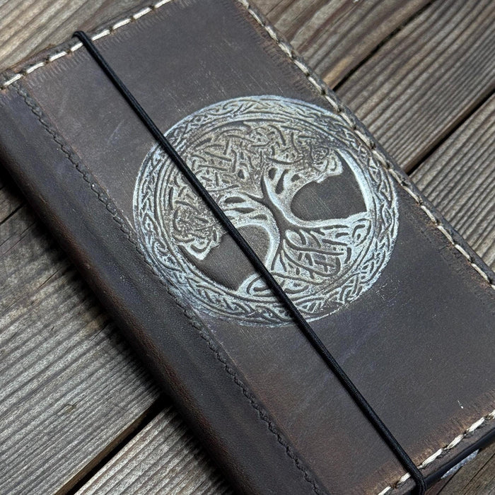 Vintage Leather iPhone 17 Wallet Case: Book Style, Card Slots