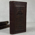 Vintage Leather iPhone Wallet Case: Book Style, Card Slots