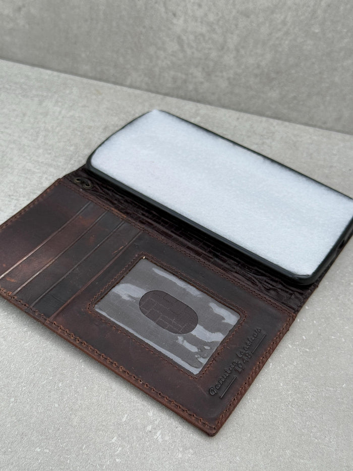 Vintage Leather Wallet Case for Google Pixel: Art Stamping Card Slots