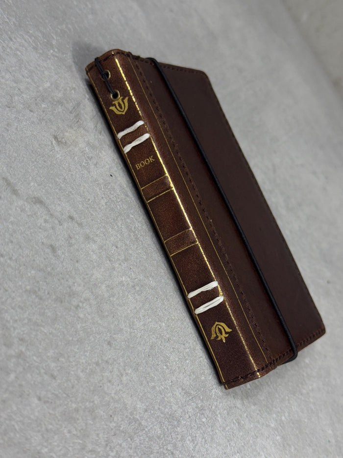 Vintage Leather Wallet Case for Google Pixel: Book Art Design