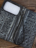 Vintage Leather Wallet Case for iPhone 17: Book Style, Card Slots