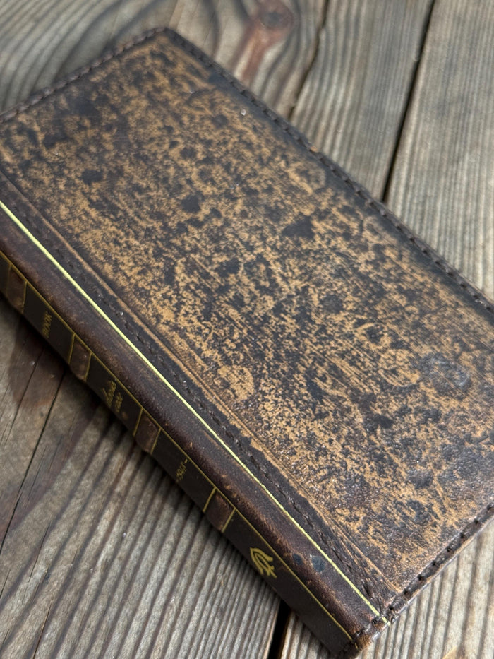 Vintage Leather Wallet Case for iPhone 17: Book Style, Card Slots