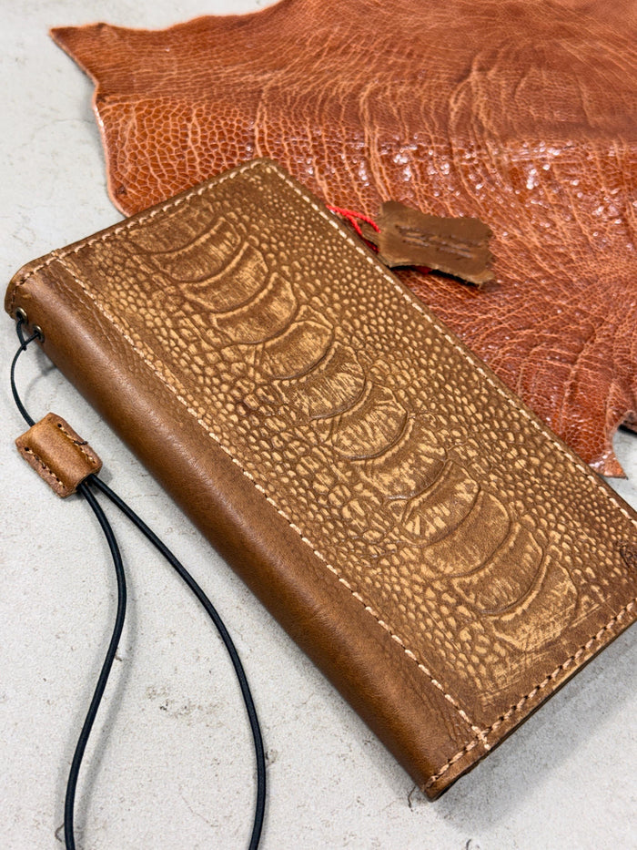 Vintage Leather Wallet Case for iPhone 17: Book Style, Card Slots