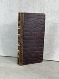 Vintage Leather Wallet Case for iPhone: Book Style, Card Slots