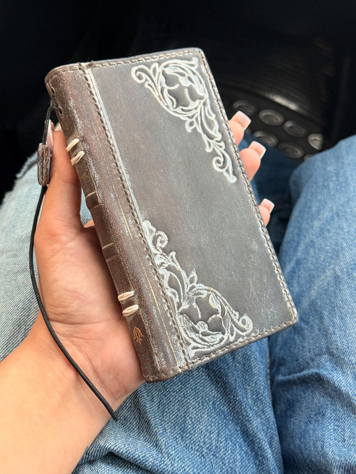Vintage Leather Wallet Case for Nubia Redmagic 11 pro : Book Style, Card Slots