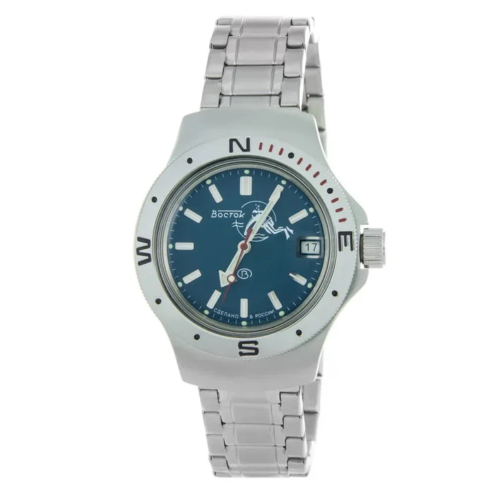 Vostok Amphibia 060059 Scuba Dude Watch | Scubadudestore