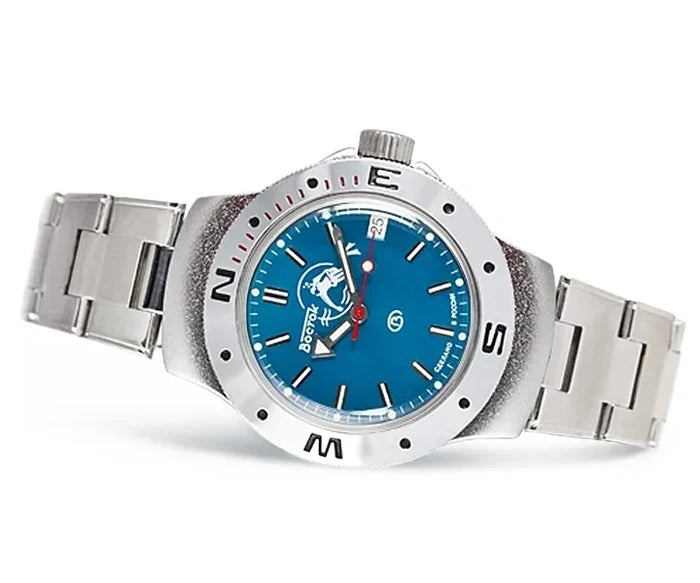 Vostok Amphibia 060059 Scuba Dude Watch | Scubadudestore