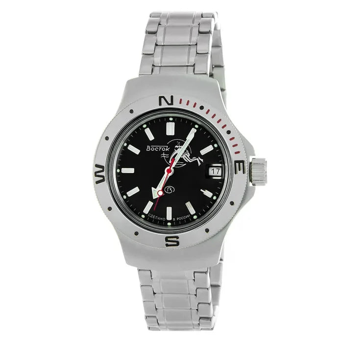 Vostok Amphibia 060634 Scuba Dude Watch | Scubadudestore