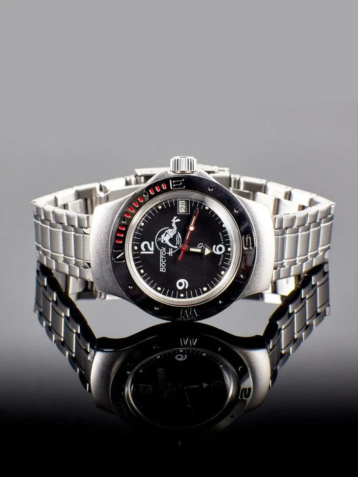 Vostok Amphibia 060634 Scuba Dude Watch | Scubadudestore