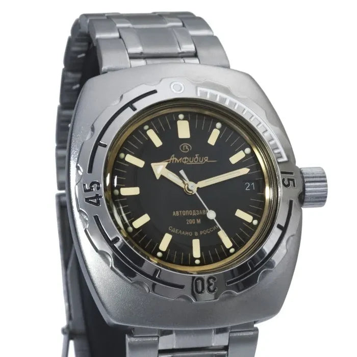 Vostok Amphibia 090679 Mechanical Diver Watch | Scubadudestore