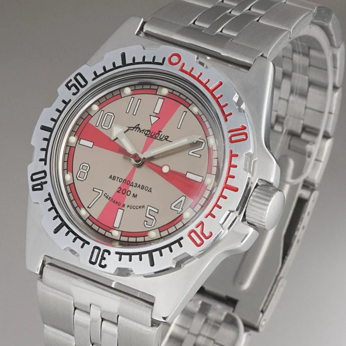 Vostok Amphibia 110651 Radio Room Watch | ScubaDudeStore