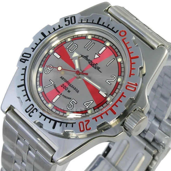 Vostok Amphibia 110651 Radio Room Watch | ScubaDudeStore