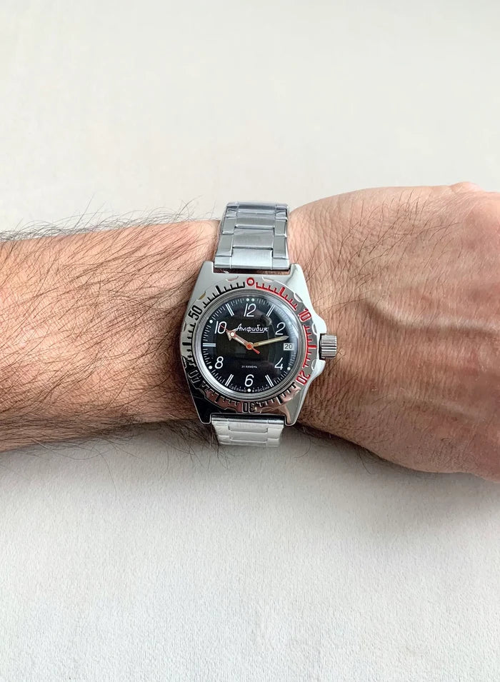 Vostok Amphibia 110909 Automatic Watch | ScubaDudeStore