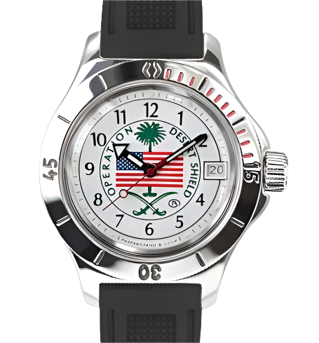 Vostok Amphibia 120065 Watch Operation Desert Shield Watch | Scubadudestore