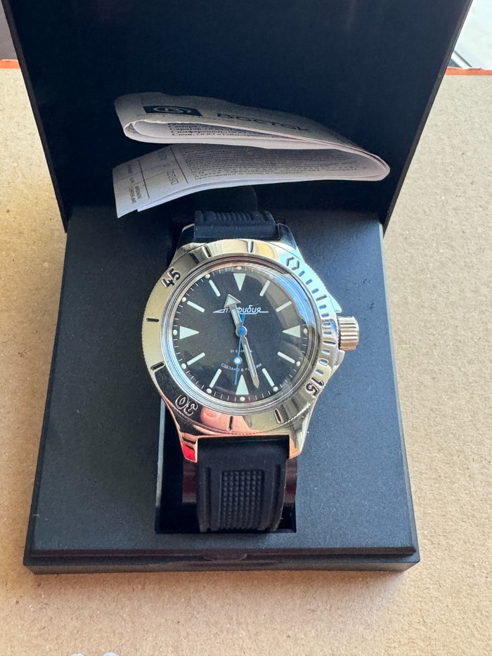 Vostok Amphibia 120512 Watch Scuba Dude Watch USED | Scubadudestore