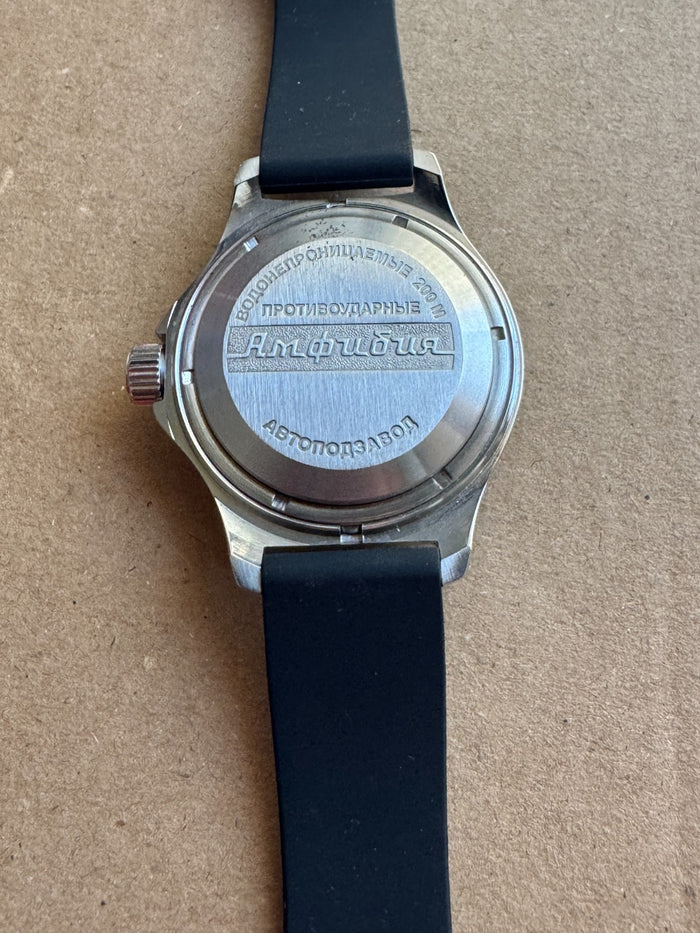 Vostok Amphibia 120512 Watch Scuba Dude Watch USED | Scubadudestore