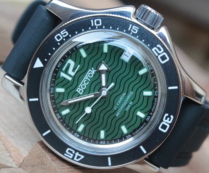 Vostok Amphibia 13041A Military Watch | Scubadudestore