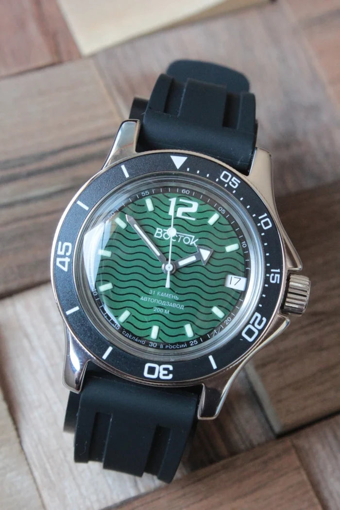 Vostok Amphibia 13041A Military Watch | Scubadudestore