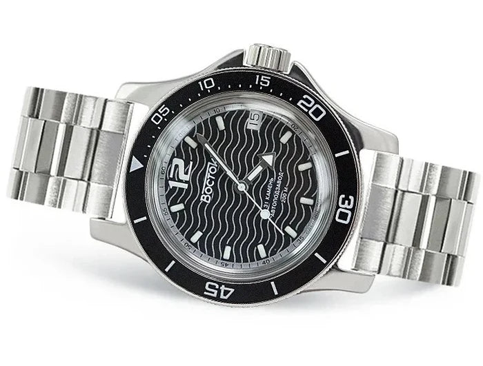Vostok Amphibia 13042A Classic Military Watch | Scubadudestore
