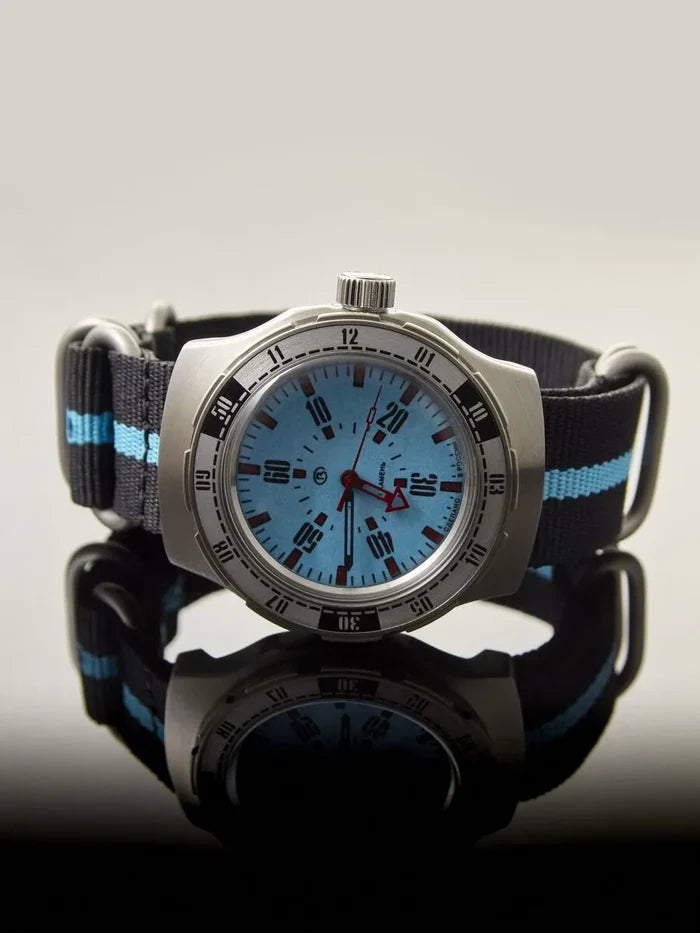 Vostok Amphibia 16033V Watch Pripyat Chernobyl | Scubadudestore