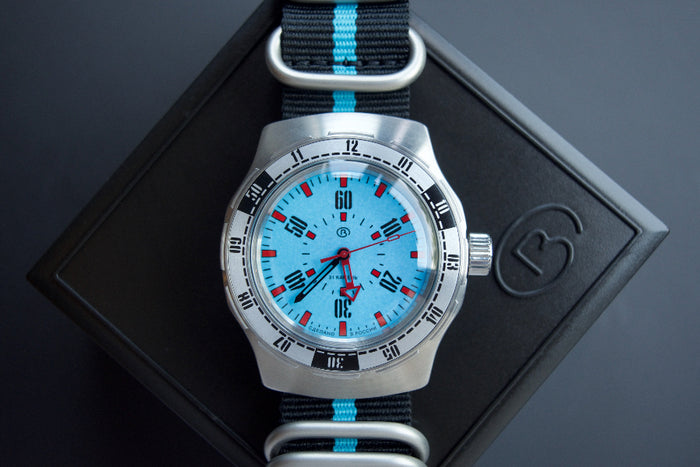 Vostok Amphibia 16033V Watch Pripyat Chernobyl | Scubadudestore