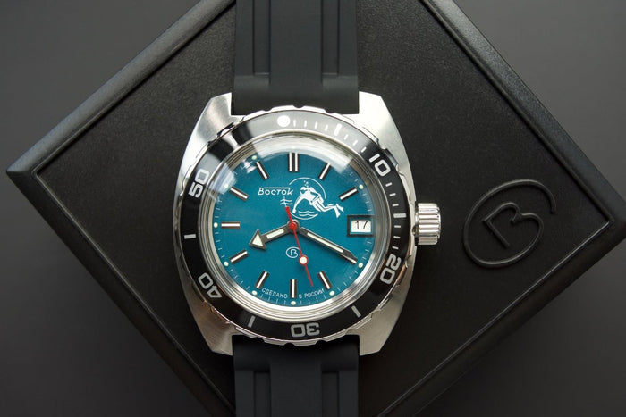 Vostok Amphibia 170059 Scuba Dude Watch | Scubadudestore
