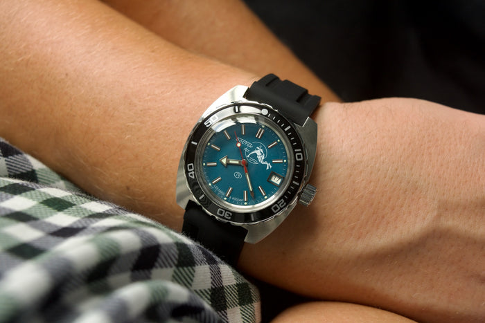 Vostok Amphibia 170059 Scuba Dude Watch | Scubadudestore