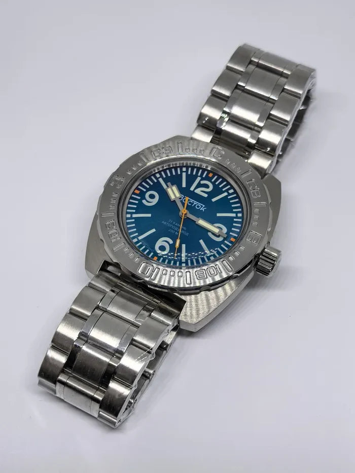 Vostok Amphibia 17053G [Exclusive] Mechanical Watch | Scubadudestore