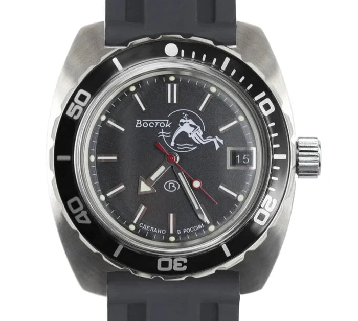 Vostok Amphibia 170600 Scuba Dude Watch | Scubadudestore
