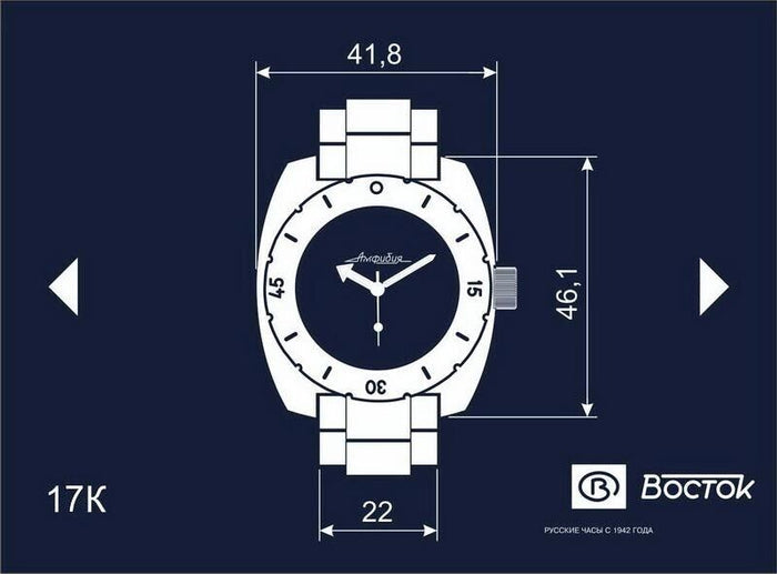 Vostok Amphibia 170927 Watch [Exclusive]