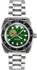 Vostok Amphibia 17099B GMT Watch Batman | Scubadudestore