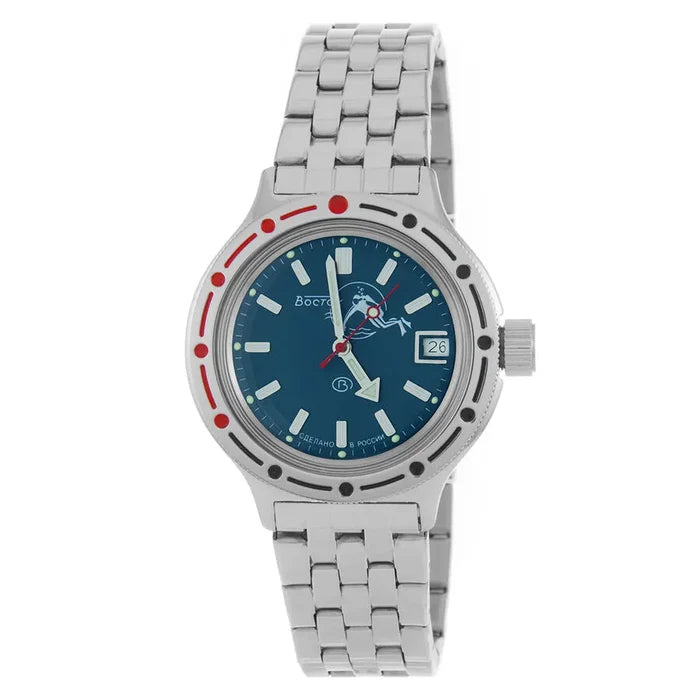 Vostok Amphibia 420059 Scuba Dude Watch | ScubaDudeStore