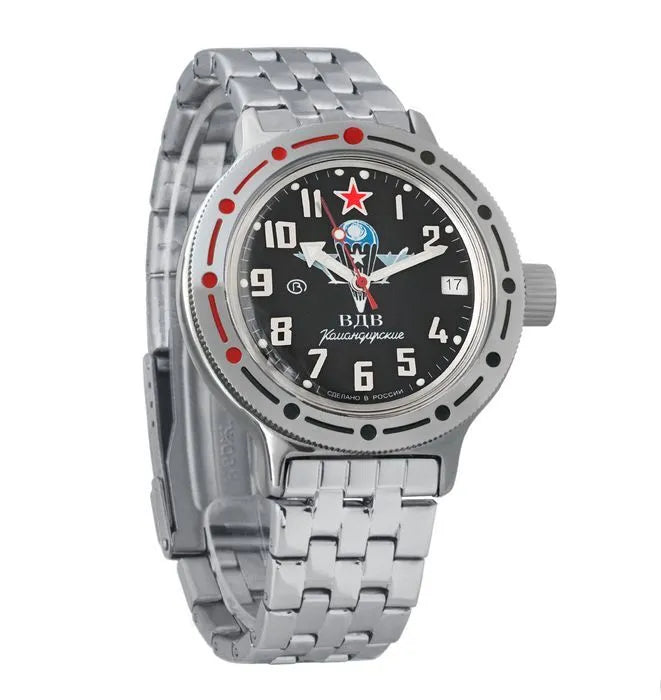 Vostok Amphibia 420288 VDV Airborne Troops Watch| Scuabadudestore