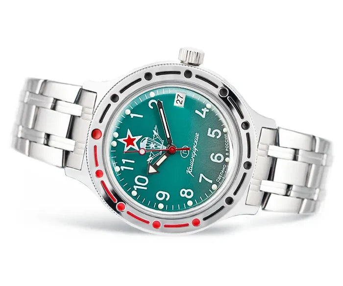 Vostok Amphibia 420307 VDV Airborne Troops Watch | Scubadudestore