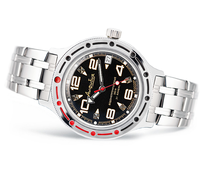 Vostok Amphibia 420335 Military Diver Watch | Scubadudestore