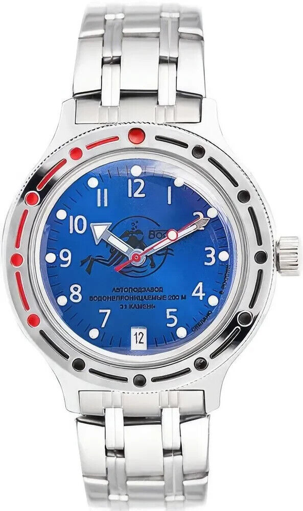 Vostok Amphibia 420379 Scuba Dude Watch | Scubadudestore