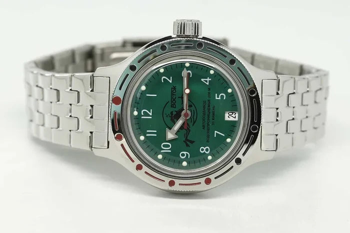 Vostok Amphibia 420386 Scuba Dude Watch  | Scubadudestore