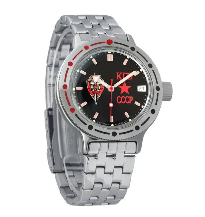 Vostok Amphibia 420457 KGB Watch | Scubadudestore