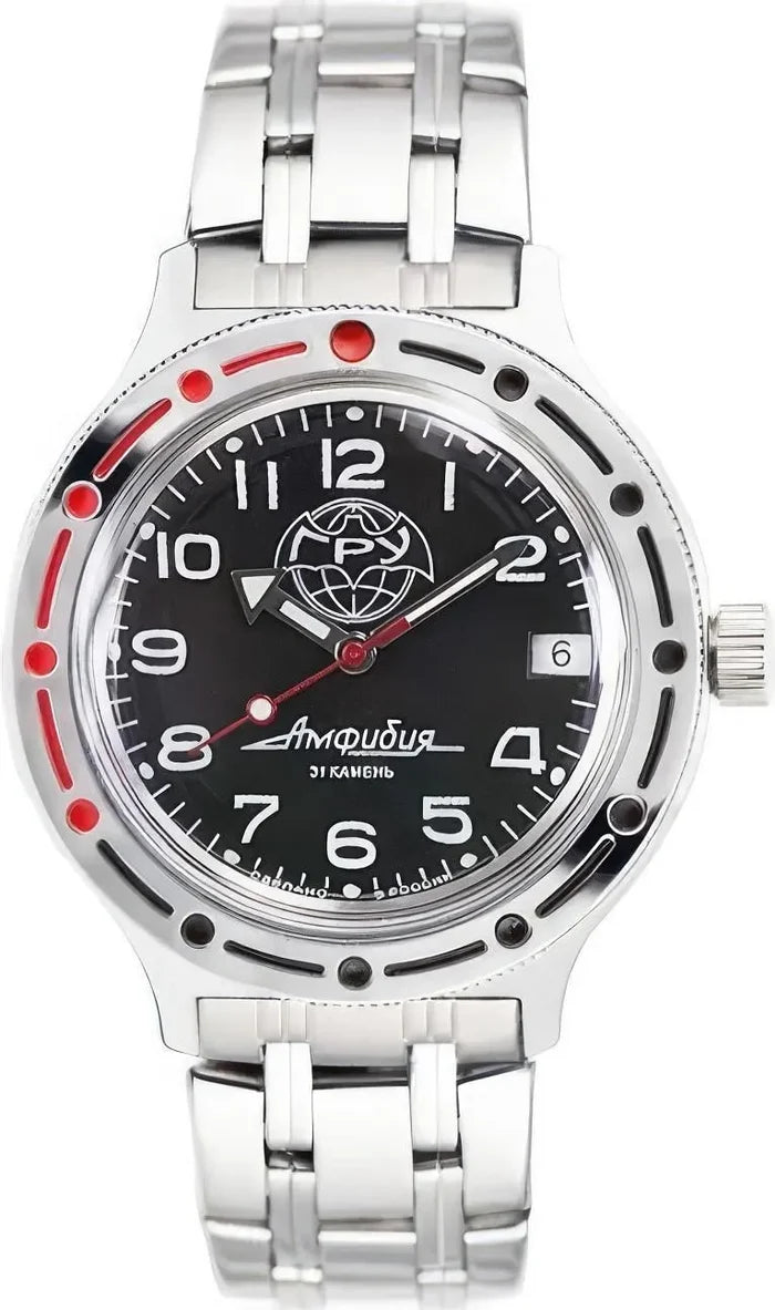 Vostok Amphibia 420867 GRU Diver Mechanical Watch | Scubadudestore