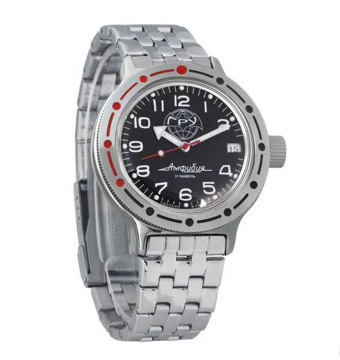 Vostok Amphibia 420867 GRU Diver Mechanical Watch | Scubadudestore