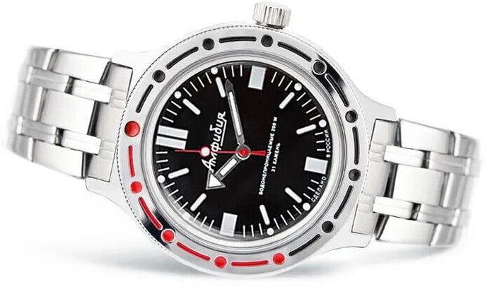 Vostok Amphibia 420916 Marines Diver Mechanical Automatic Watch | Scubadudestore