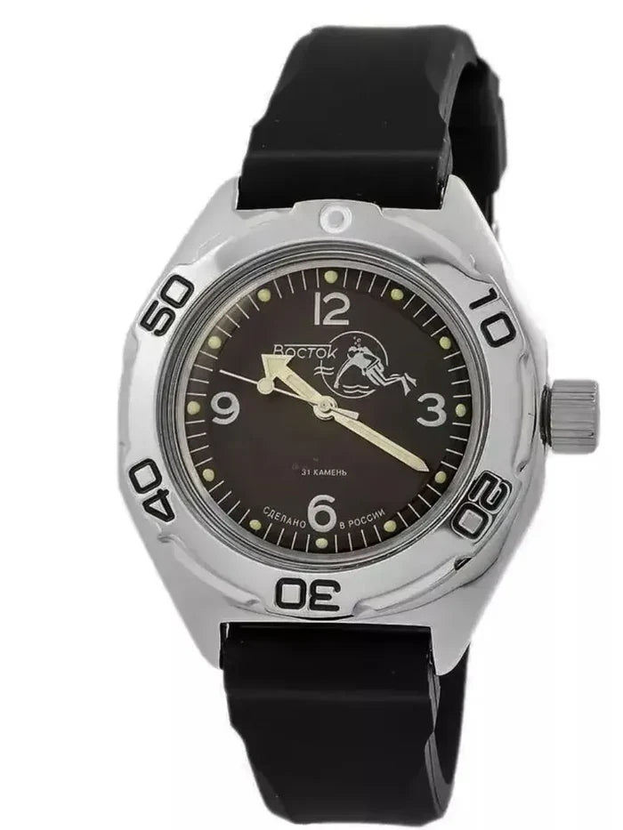 Vostok Amphibia 670919 Scuba Dude Watch | Scubadudestore