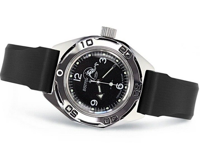 Vostok Amphibia 670919 Scuba Dude Watch | Scubadudestore