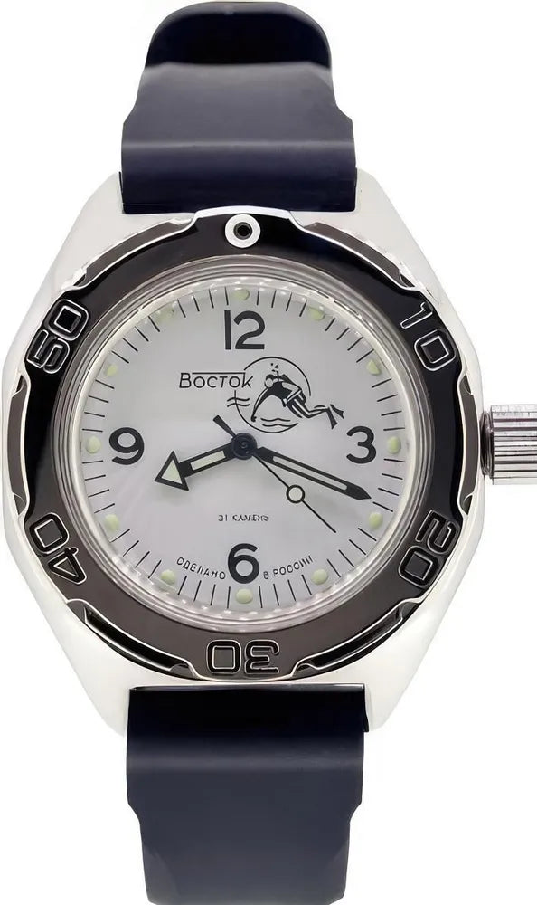 Vostok Amphibia 670920 Scuba Dude Watch | Scubadudestore