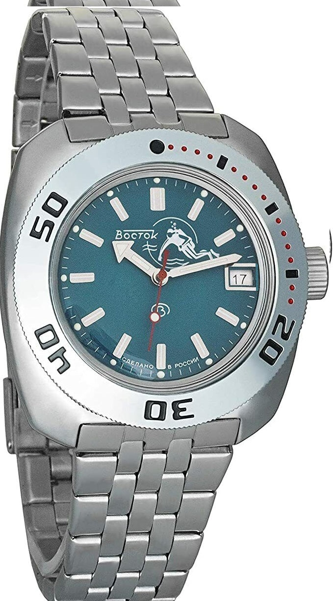 Vostok Amphibia 710059 Scuba Dude Watch| ScubaDudeStore