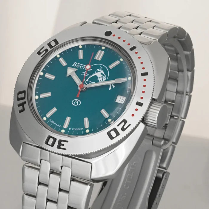 Vostok Amphibia 710059 Scuba Dude Watch| ScubaDudeStore